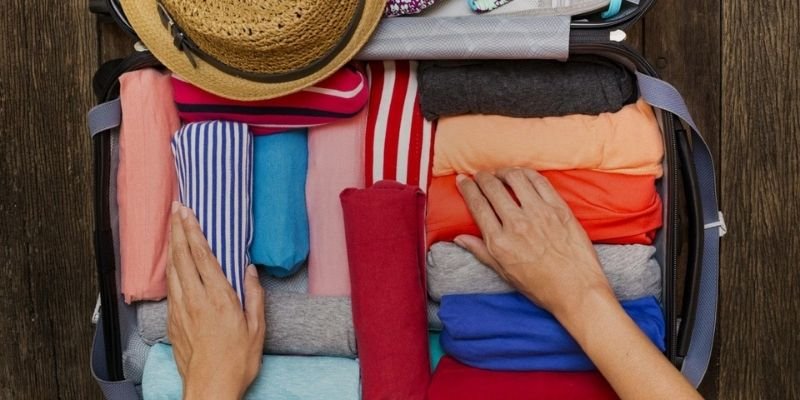How To Pack a Suitcase Rolling Clothes
