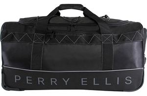 Perry Ellis Men’s Extra Large 35″ Rolling Duffel Bag