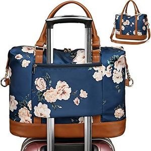 Travel Weekender Bag, Women’s Overnight Travel Tote