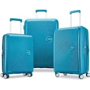 American Tourister Pop Max Softside Luggage with Spinner Wheels